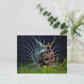 Gothic Fairy Briefkaart (Staand voorkant)