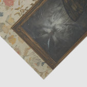 Gothic Fairy & Cat Zittend op Toilet Decoupage Tissuepapier (Detail)