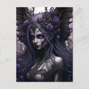 Gothic Fairy Dark Fantasy Art Briefkaart