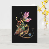 Gothic Fairy Dragon Kaart beroemd gemaakt door Mol (Gele Bloem)