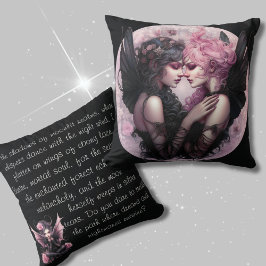 Gothic Fairy Fairycore Whimsygoth Whimsical gothic Kussen