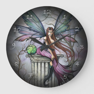 Gothic Fairy Fantasy Art Wall klok