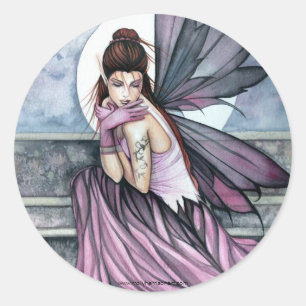 Gothic Fairy Fantasy Sticker van Molly Harrison