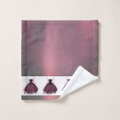 Gothic Fairy Fuchsia Gown | Punk Roze Magenta Bad Handdoek (Wasdoekje)