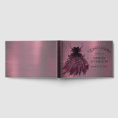 Gothic Fairy Fuchsia Gown | Punk Roze Magenta Gastenboek (Volledig)