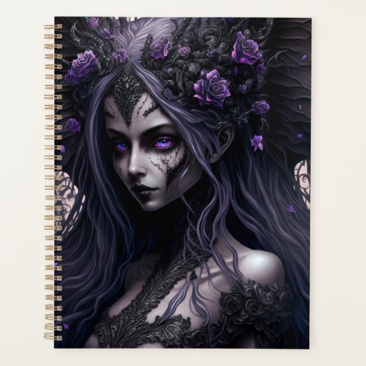 Gothic Fairy Gothic Fantasy Art Planner (Voorkant)