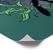 Gothic Fairy Grave Sitting with Tears by Al Rio Poster (Hoek)