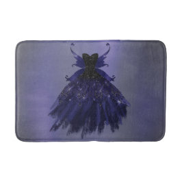 Gothic Fairy Indigo Gown | Deep Royal Paarse Sheen Badmat