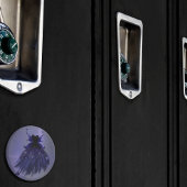 Gothic Fairy Indigo Gown | Deep Royal Paarse Sheen Magneet