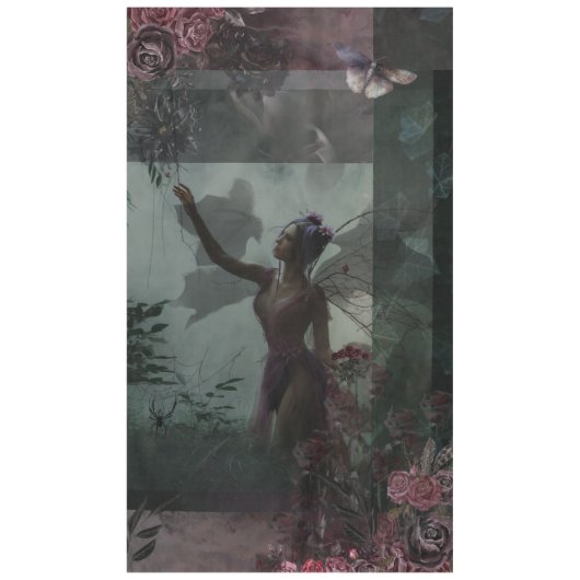 "Gothic Fairy" Katoenen Tafelkleed (Voorkant)