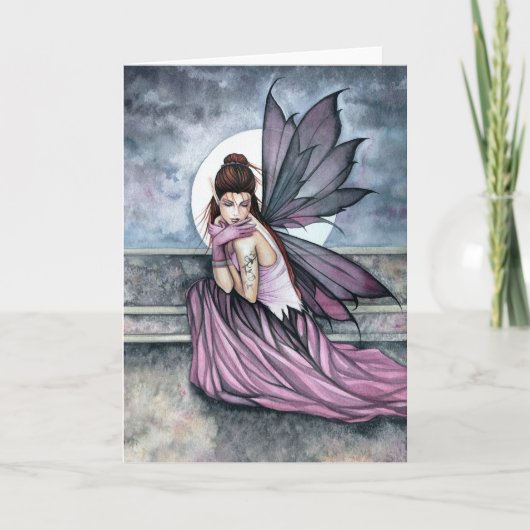 Gothic Fairy Moon Kaart beroemd gemaakt door Molly (Voorkant)