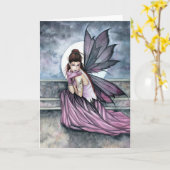 Gothic Fairy Moon Kaart beroemd gemaakt door Molly (Gele Bloem)