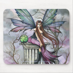 Gothic Fairy Mousepad beroemd gemaakt door Molly H Muismat
