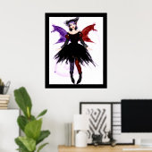 Gothic Fairy Poster (Thuiskantoor)
