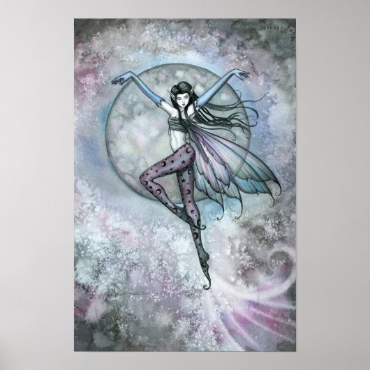 Gothic Fairy Poster Print (Voorkant)