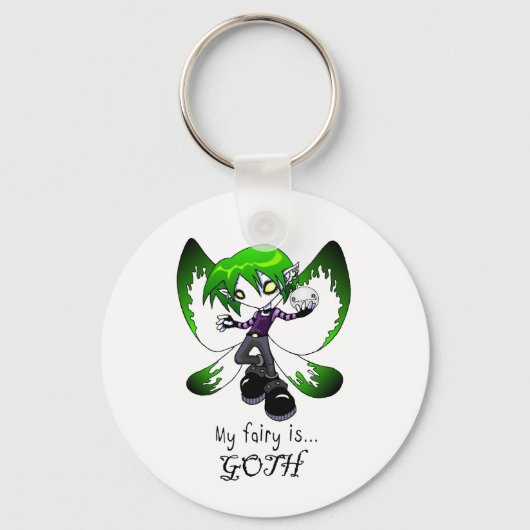Gothic Fairy Sleutelhanger (Voorkant)