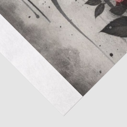 Gothic Fairy Tissuepapier (Detail)