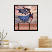 Gothic Fairy Vampire 2012 Kalender Poster (Keuken)