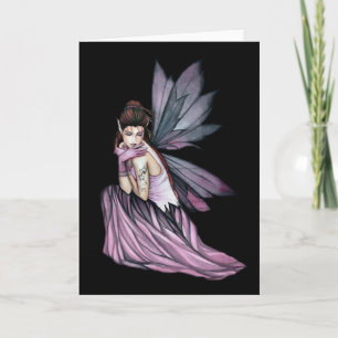 Gothic Fairy Wenskaart beroemd gemaakt door Molly  Kaart