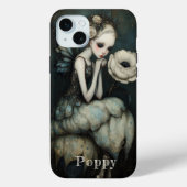 Gothic Fairy Witte Bloem Whimsgoth Persoonlijk Case-Mate iPhone Case (Achterkant)