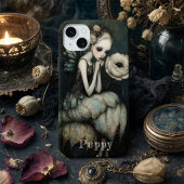 Gothic Fairy Witte Bloem Whimsgoth Persoonlijk Case-Mate iPhone Case