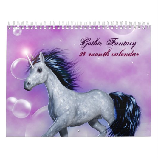 Gothic Fantasy 2012 24-maandelijkse kalender (Hoes)