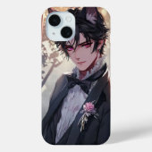 Gothic Fantasy Anime Catboy Case-Mate iPhone Case (Achterkant)