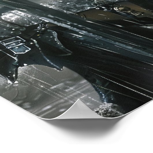 Gothic Fantasy Art Poster: Zilverharige Undead Fe Poster (Hoek)