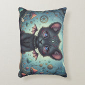 Gothic Fantasy Baby KitBat Accent Kussen (Voorkant(Verticaal))