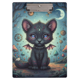 Gothic Fantasy Baby KitBat Klembord