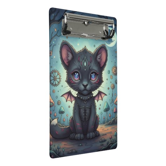 Gothic Fantasy Baby KitBat Mini Klembord (Schuin)