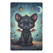 Gothic Fantasy Baby KitBat Mini Klembord (Achterkant)