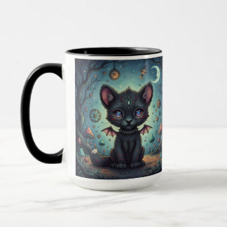 Gothic Fantasy Baby KitBat Mok