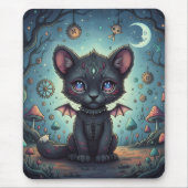Gothic Fantasy Baby KitBat Muismat (Voorkant)