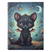 Gothic Fantasy Baby KitBat Notitieboek (Voorkant)