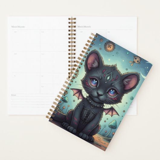 Gothic Fantasy Baby KitBat Planner (Display)