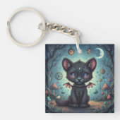 Gothic Fantasy Baby KitBat Sleutelhanger (Voorkant)