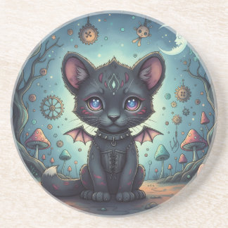 Gothic Fantasy Baby KitBat Zandsteen Onderzetter