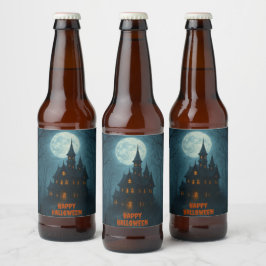 Gothic Fantasy | Bezienswaardigheden Castle & Mist Bier Etiket
