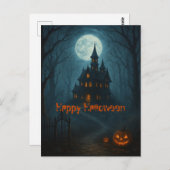Gothic Fantasy | Bezienswaardigheden Castle & Mist Briefkaart (Voorkant / Achterkant)