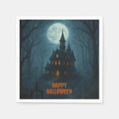 Gothic Fantasy | Bezienswaardigheden Castle & Mist Servet (Voorkant)