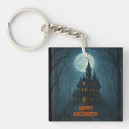 Gothic Fantasy | Bezienswaardigheden Castle & Mist Sleutelhanger