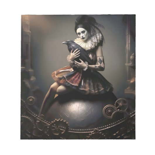Gothic Fantasy Poster Notitieblok (Voorkant)