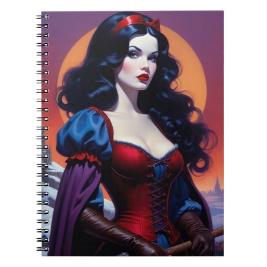 Gothic Fantasy Prinses Notitieboek (Voorkant)