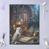 Gothic Fantasy Tarot Lezerskamer & Witte Uil Tissuepapier (Craft)