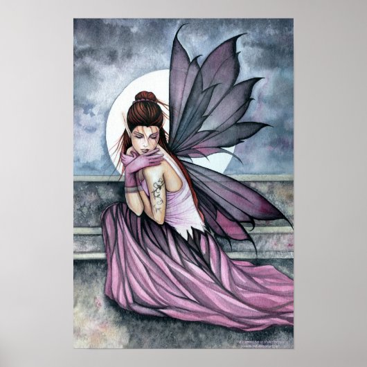 Gothic Feeënkunstposter van Molly Harrison Poster (Voorkant)
