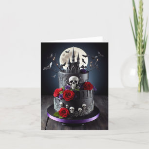 Gothic Feestdagen Kaart