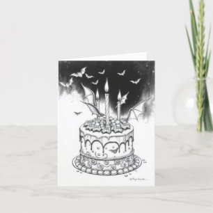 Gothic Feestdagen Kaart