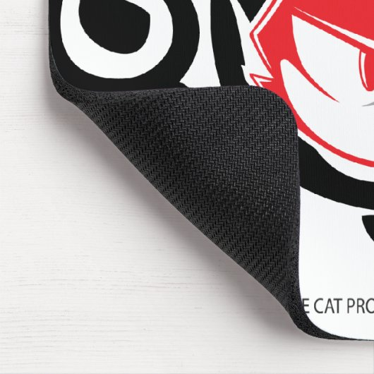 Gothic Felix hoofd Mousepad Muismat (Hoek)