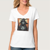 Gothic female demon t-shirt (Voorkant)